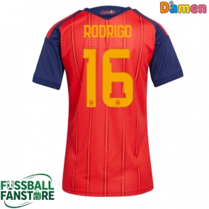 Spanien Rodri Hernandez #16 Replik Heimtrikot Damen WM 2026 Kurzarm
